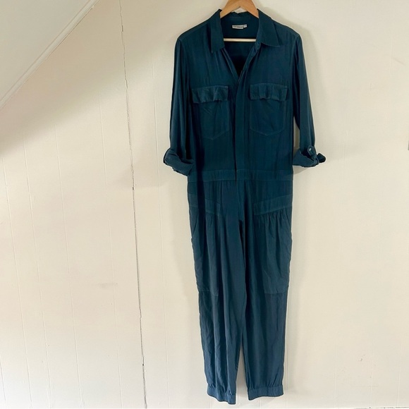 The Odells Utility Jumpsuit in Dark Gray sz M - Picture 1 of 3
